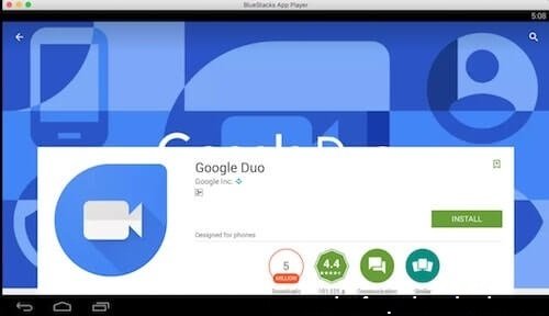 Google duo for pc 